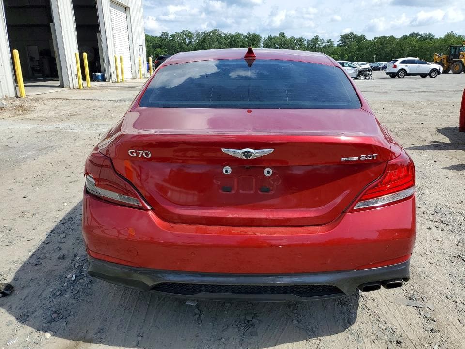 2019 GENESIS G70 2.0T ADVANCED 6