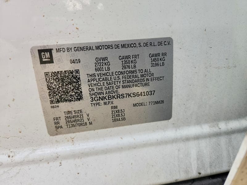 2019 CHEVROLET BLAZER PREMIER 13