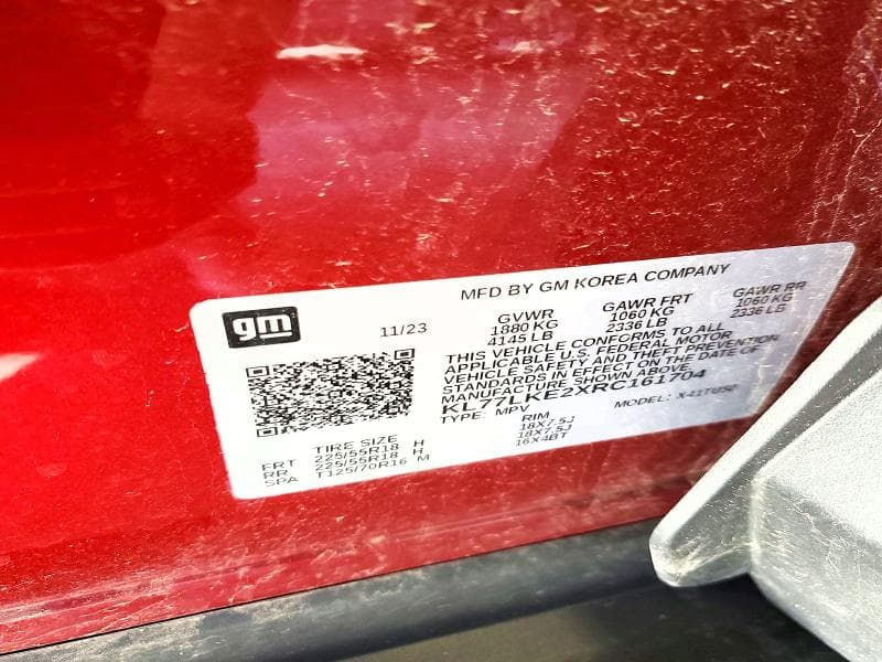2024 CHEVROLET TRAX ACTIV 12