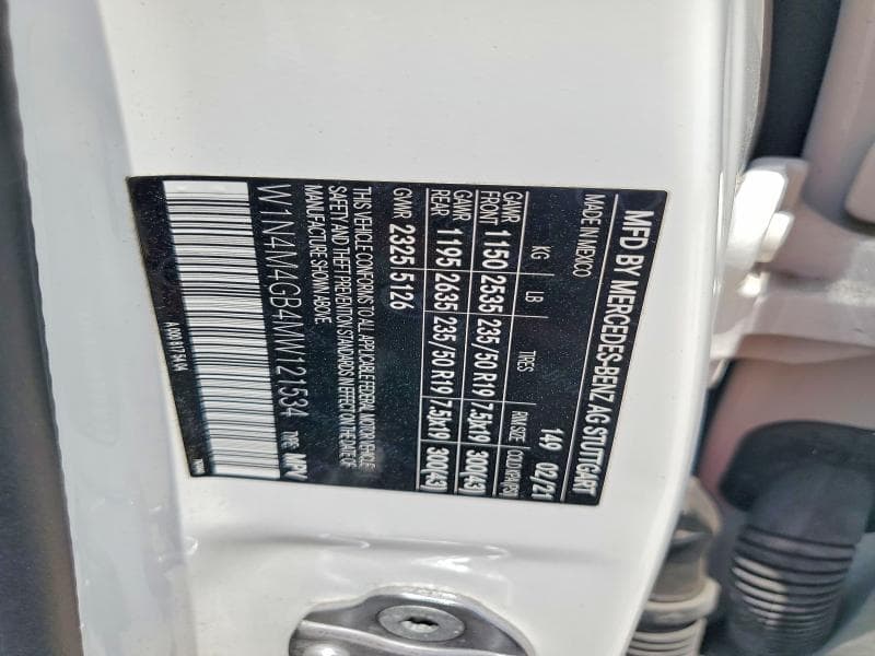 2021 MERCEDES-BENZ GLB 250 250 13