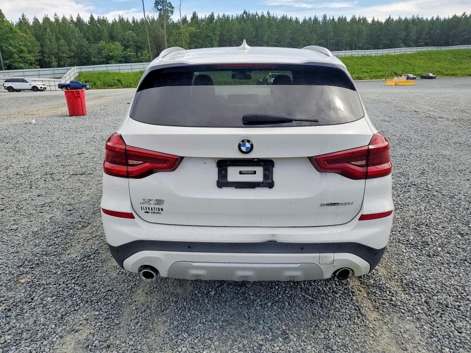 2019 BMW X3 SDRIVE30I 6