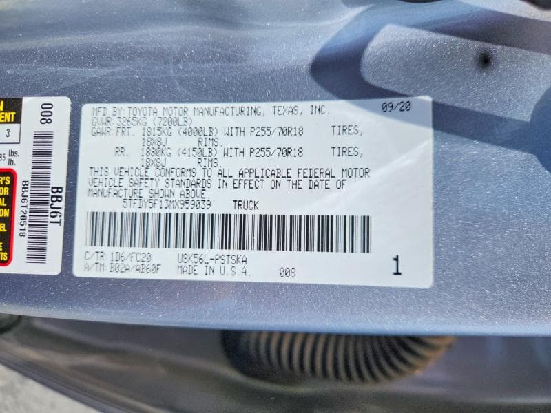 2021 TOYOTA TUNDRA SR5 12