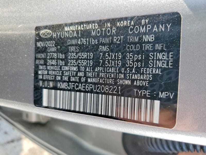2023 HYUNDAI TUCSON XRT XRT 13