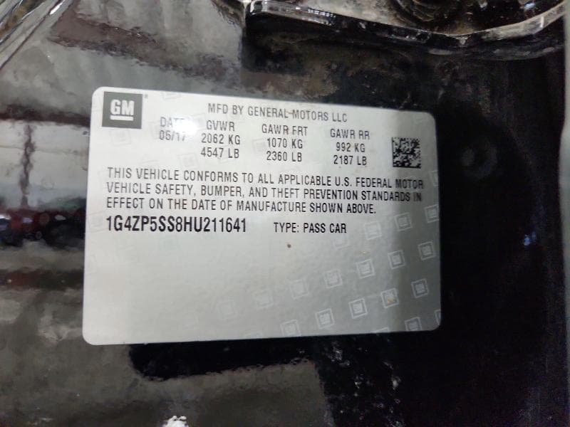 2017 BUICK LACROSSE ESSENCE 13