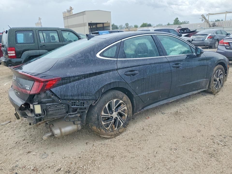 2023 HYUNDAI SONATA HYBRID BLUE 3