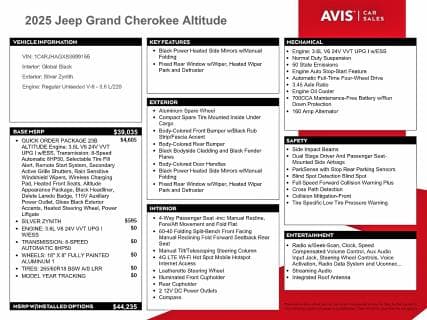 2025 JEEP GRAND CHEROKEE LAREDO 13