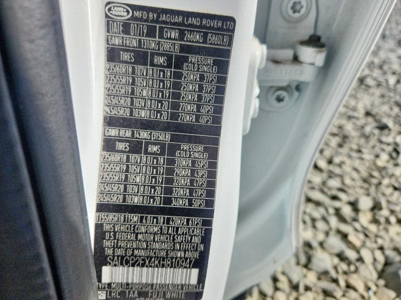 2019 LAND ROVER DISCOVERY SPORT SE 13