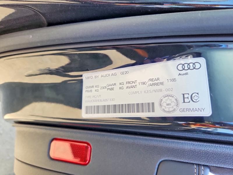 2020 AUDI S4 PRESTIGE 13