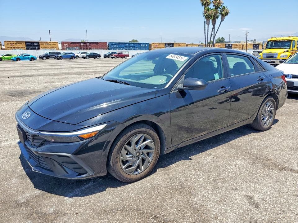 2024 HYUNDAI ELANTRA BLUE - 1