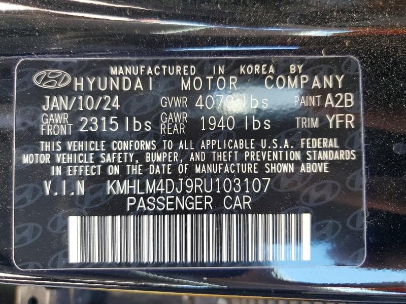2024 HYUNDAI ELANTRA BLUE 12