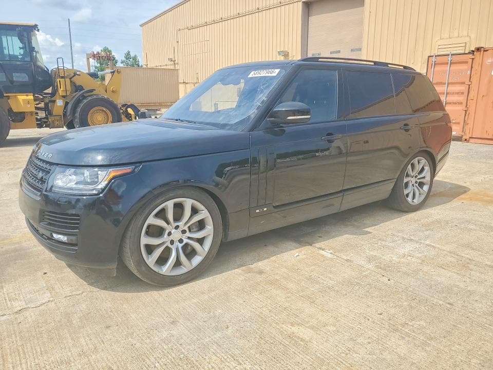 2017 LAND ROVER RANGE ROVER SUPERCHARGED