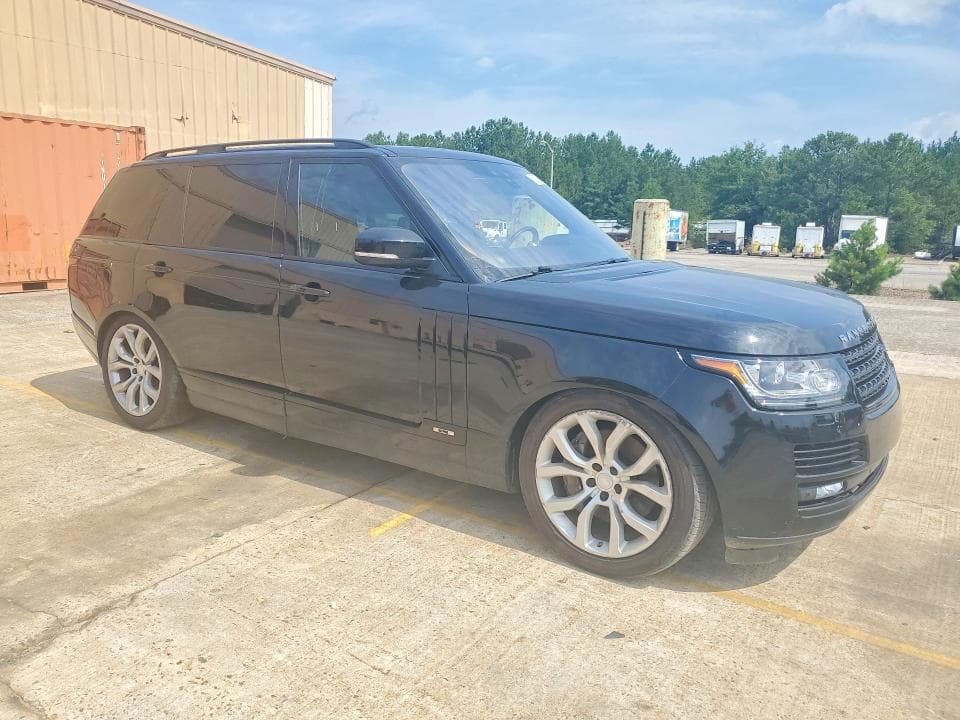 2017 LAND ROVER RANGE ROVER SUPERCHARGED SUPERCHARGED 4