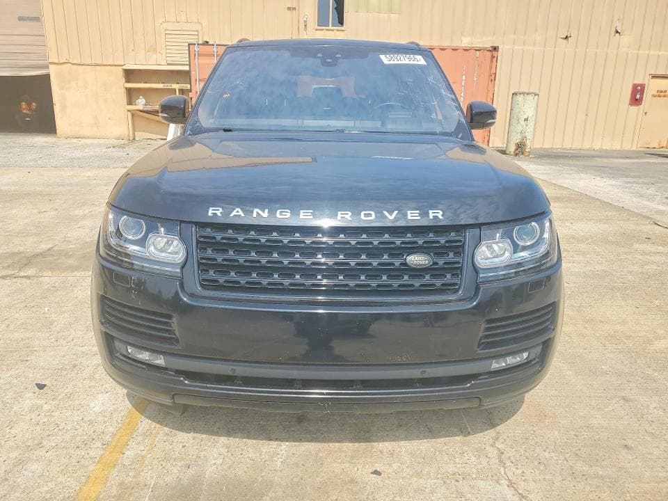 2017 LAND ROVER RANGE ROVER SUPERCHARGED SUPERCHARGED 5