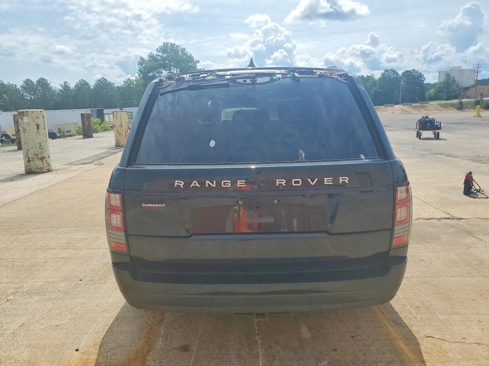 2017 LAND ROVER RANGE ROVER SUPERCHARGED SUPERCHARGED 6