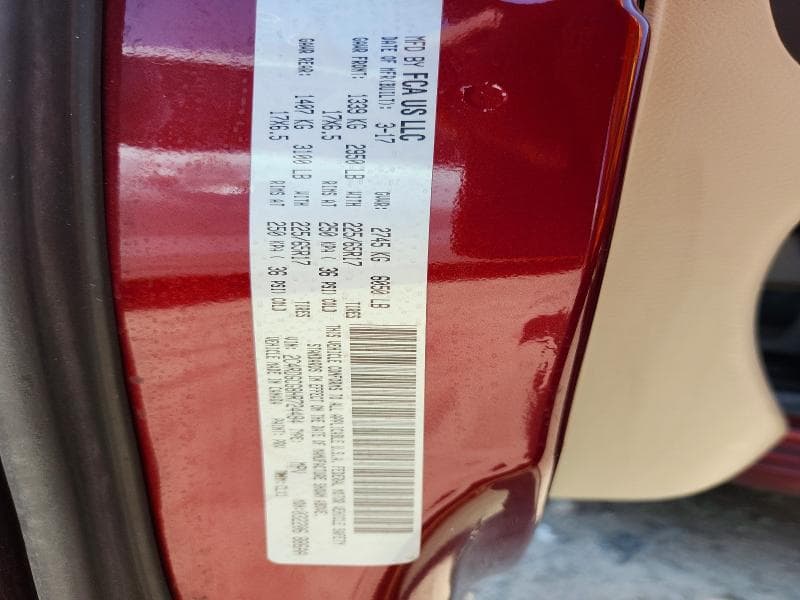 2017 DODGE GRAND CARAVAN SXT SXT 13