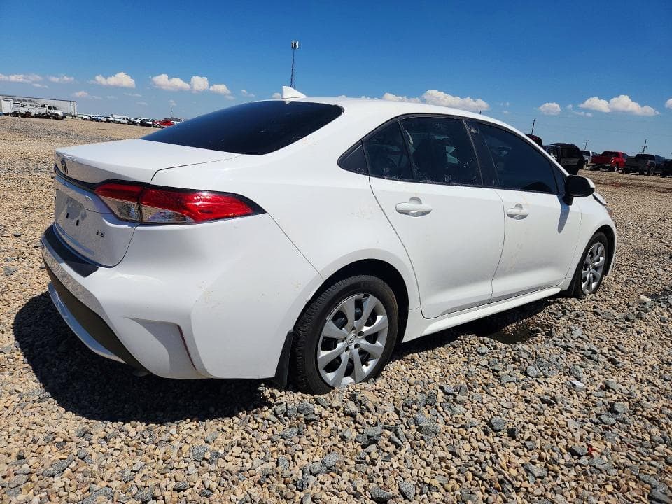 2021 TOYOTA COROLLA LE LE 3