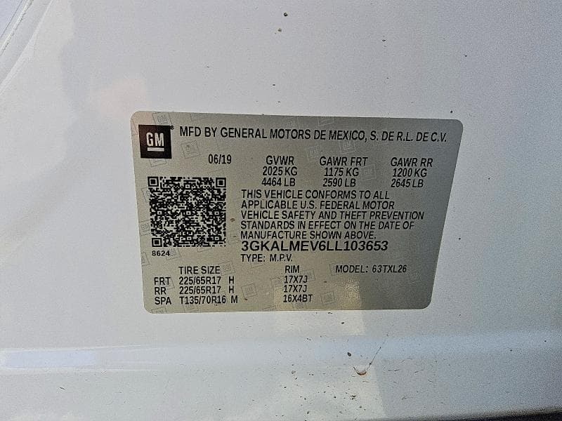 2020 GMC TERRAIN SLE 13