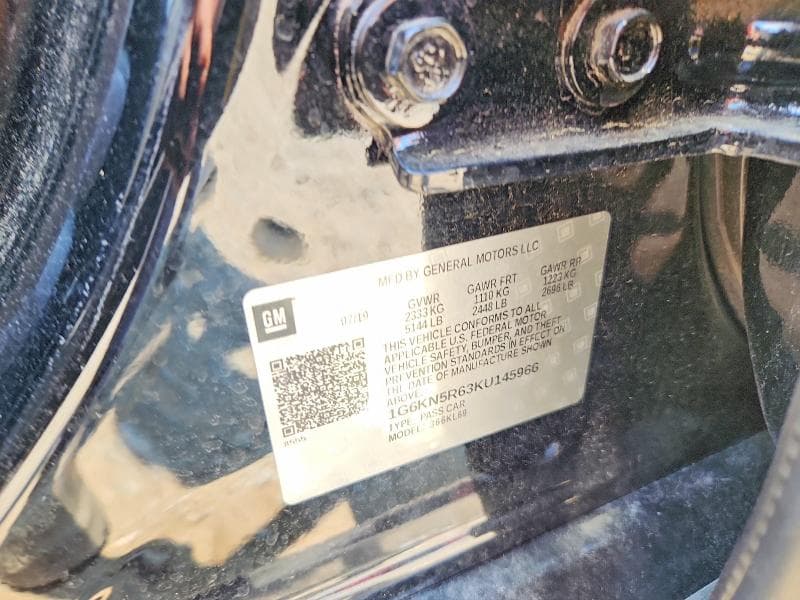 2019 CADILLAC CT6 SPORT 12