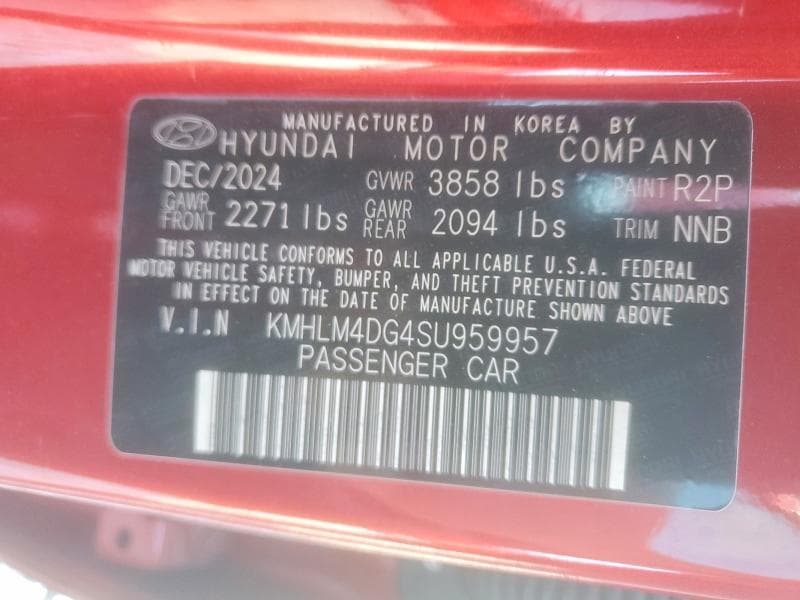 2025 HYUNDAI ELANTRA SEL SPORT 12