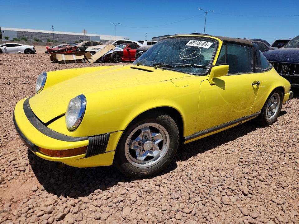 1977 PORSCHE 911 S 2DR TARGA