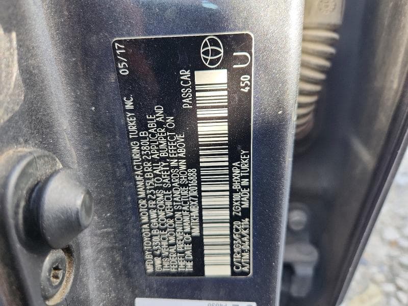 2018 TOYOTA C-HR XLE PREMIUM 13