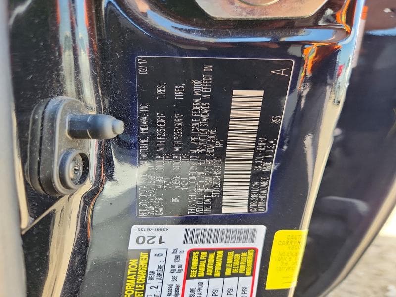 2017 TOYOTA SIENNA XLE 8-PASSENGER 14