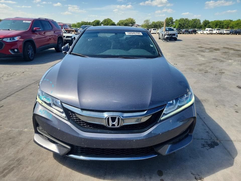 2017 HONDA ACCORD EXL 5
