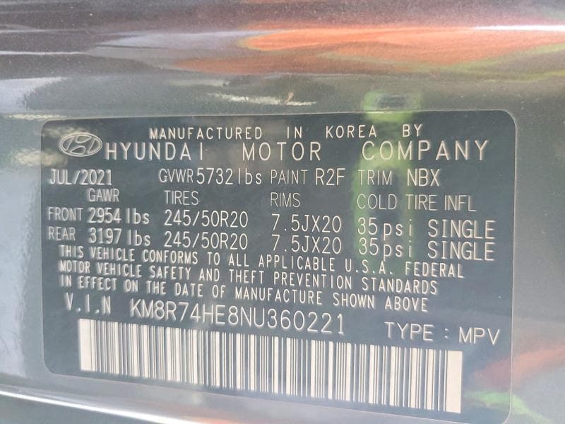 2022 HYUNDAI PALISADE CALLIGRAPHY 14