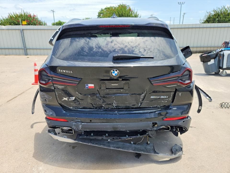 2022 BMW X3 SDRIVE30I 6