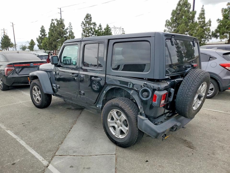 2018 JEEP WRANGLER UNLIMITED SPORT 2