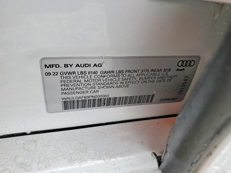 2023 AUDI A8 L 12