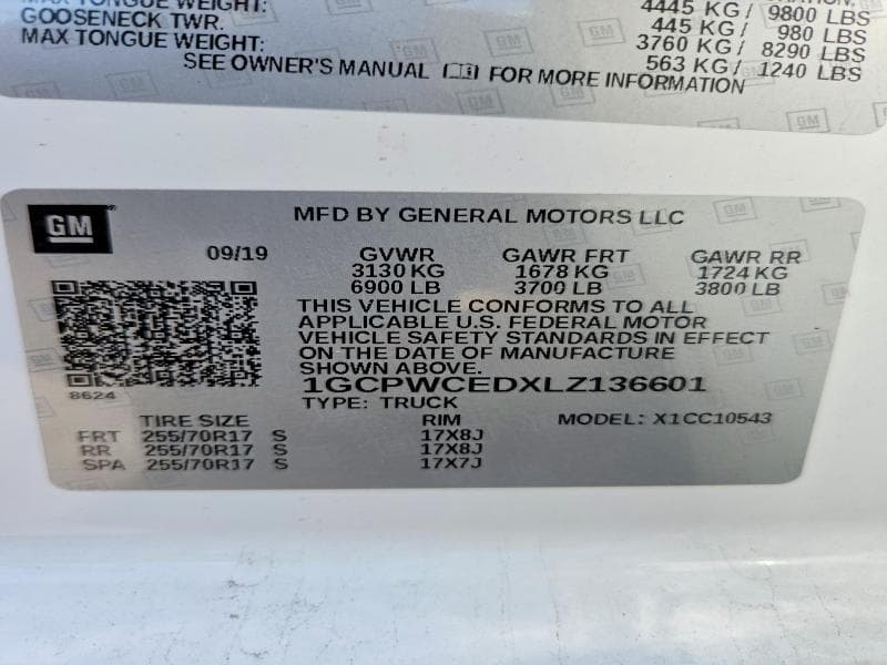 2020 CHEVROLET SILVERADO C1500 LT C1500 LT 13
