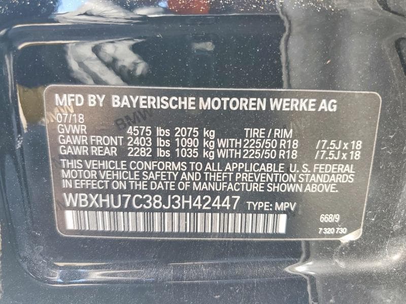 2018 BMW X1 SDRIVE28I 14