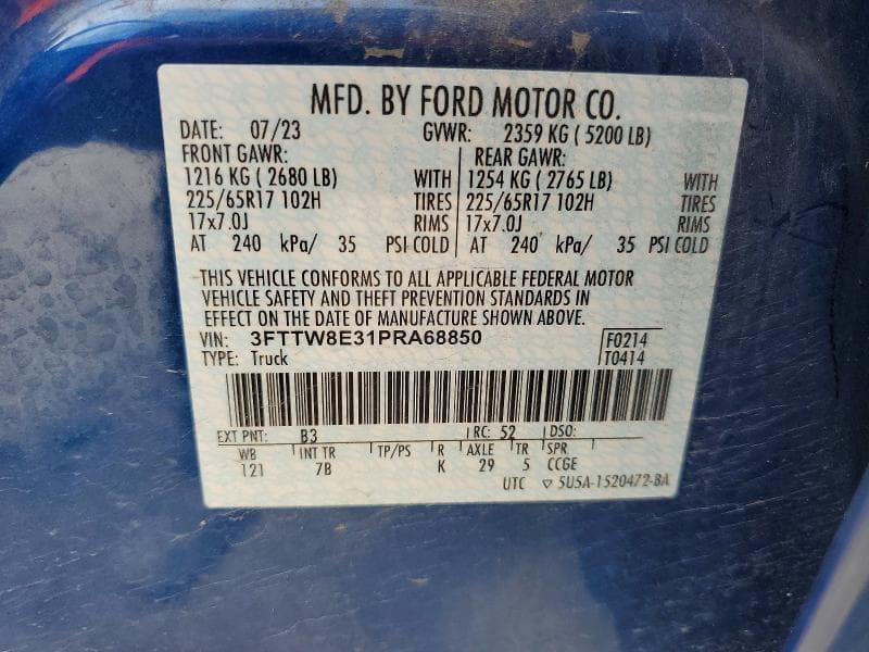 2023 FORD MAVERICK XL 12