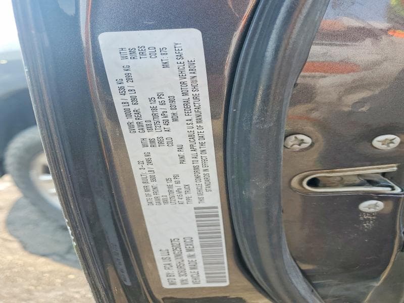 2022 RAM 2500 TRADESMAN TRADESMAN 12