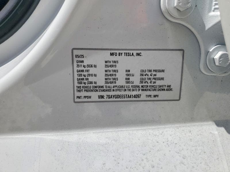 2026 TESLA MODEL Y 13