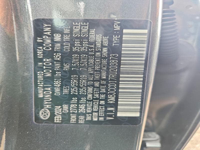 2024 HYUNDAI TUCSON SEL CONVENIENCE 12