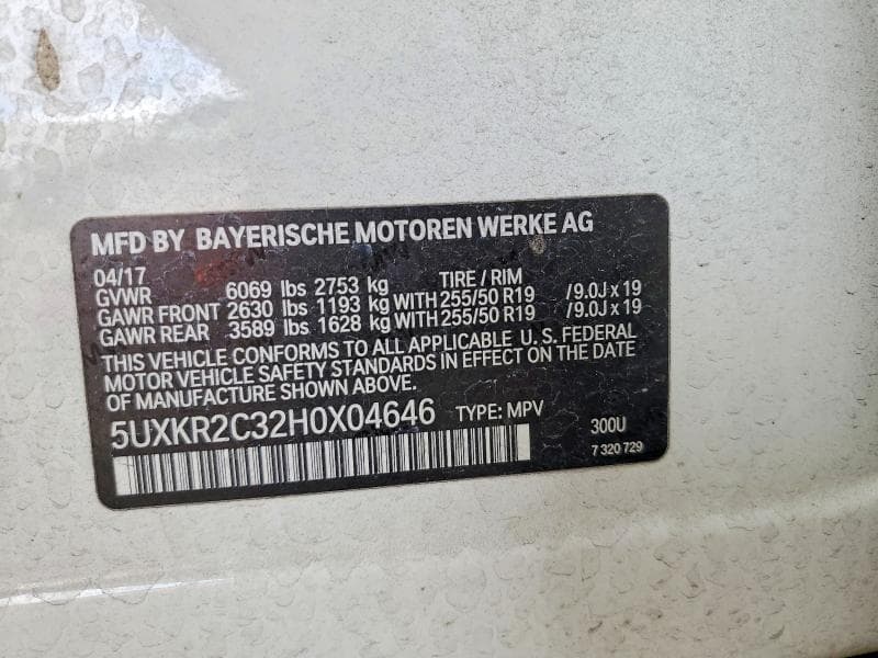 2017 BMW X5 SDRIVE35I SDRIVE35I 13
