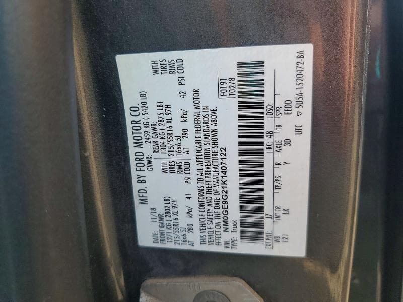 2019 FORD TRANSIT CONNECT TITANIUM 13
