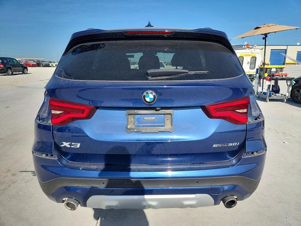 2019 BMW X3 SDRIVE30I SDRIVE30I 6