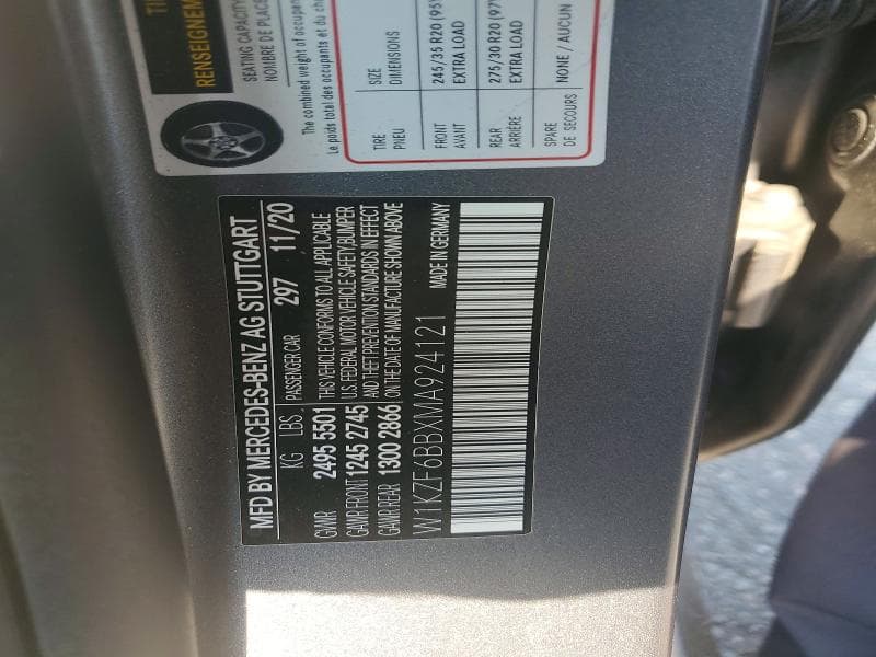 2021 MERCEDES-BENZ E AMG 53 4MATIC 12