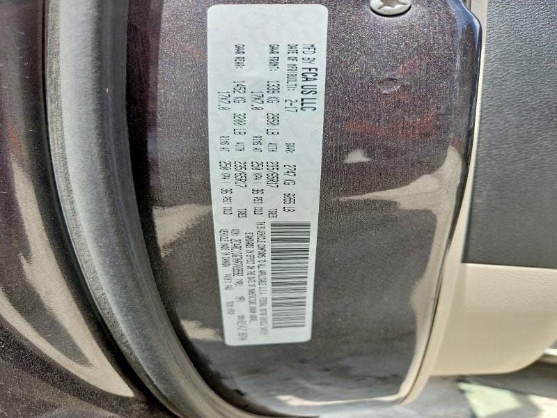 2017 CHRYSLER PACIFICA TOURING TOURING 14