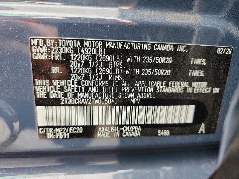 2026 TOYOTA RAV4 XSE 14