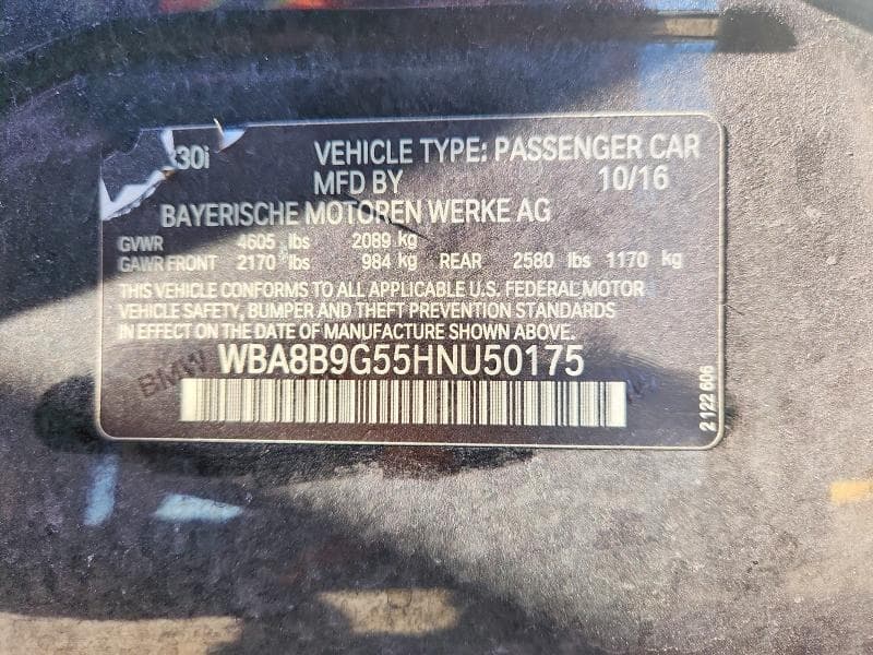 2017 BMW 330 I I 13