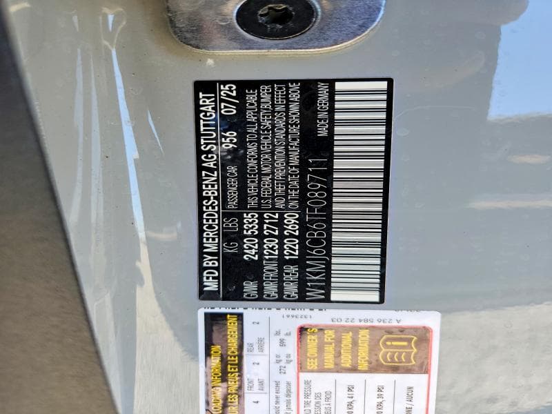 2026 MERCEDES-BENZ CLE AMG 53 4MATIC 12