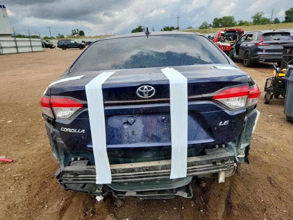 2022 TOYOTA COROLLA LE LE 6