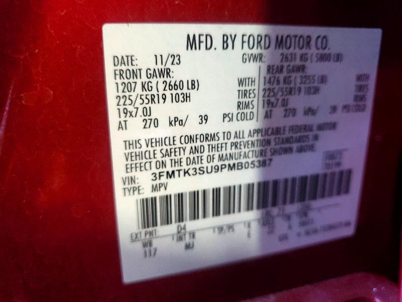 2023 FORD MUSTANG MACH-E PREMIUM 13