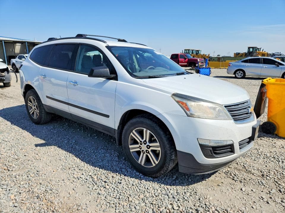 2017 CHEVROLET TRAVERSE LS 4