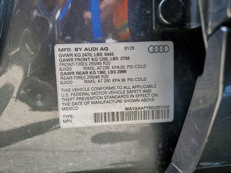 2025 AUDI Q5 PREMIUM 45 12