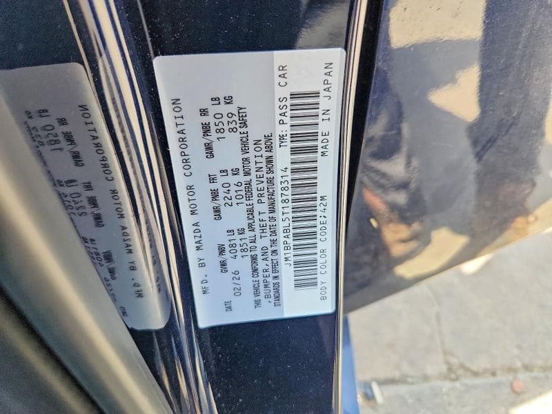 2026 MAZDA 3 SELECT SPORT 12